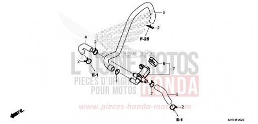 VALVOLA DI CONTROLLO INIEZIONE ARIA CB650RAK di 2019